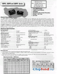 Datasheet 115S12FR manufacturer Power-One