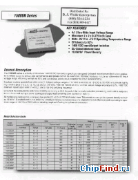 Datasheet 1505S20UR manufacturer Power-One