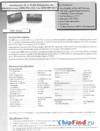Datasheet 209S12FA manufacturer Power-One