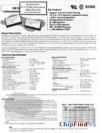 Datasheet 505S28 manufacturer Power-One