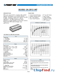 Datasheet EWD1205 manufacturer Power-One