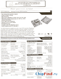 Datasheet EXB30-24D05-2V5 manufacturer Power-One