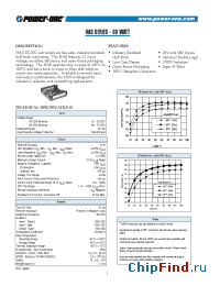 Datasheet HAS050YH-A manufacturer Power-One