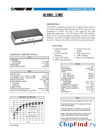 Datasheet IAS012YH manufacturer Power-One