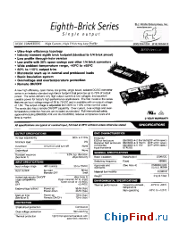 Datasheet LES40A48-1V8 manufacturer Power-One