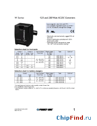 Datasheet LWN2880-6 manufacturer Power-One