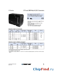 Datasheet LXR1701-6 manufacturer Power-One