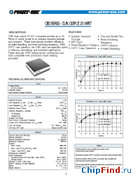 Datasheet OBD025YJJ manufacturer Power-One
