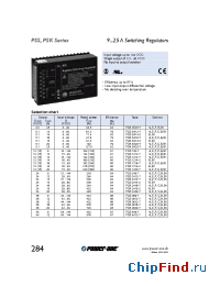 Datasheet PSK1212-7 manufacturer Power-One