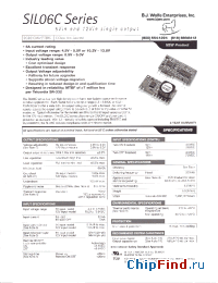 Datasheet SIL06C-05SADJ manufacturer Power-One