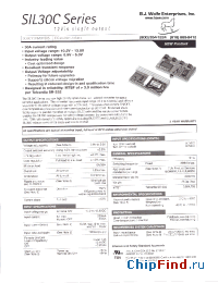 Datasheet SIL30C-12SADJ manufacturer Power-One