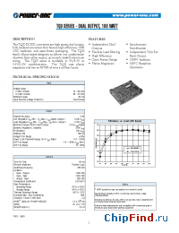 Datasheet TQD085ZED-A manufacturer Power-One