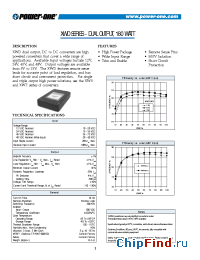 Datasheet XWD1215 manufacturer Power-One