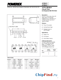 Datasheet AY08A4-12 manufacturer Powerex