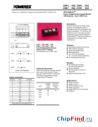 Datasheet CC611416A manufacturer Powerex
