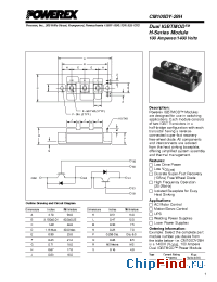Datasheet CM100DY-28H manufacturer Powerex