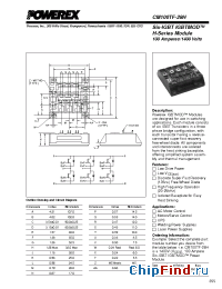 Datasheet CM100TF-28H manufacturer Powerex
