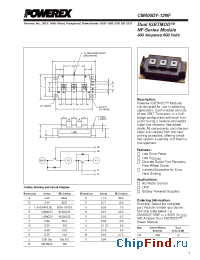 Datasheet CM400DY-12NF manufacturer Powerex