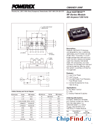 Datasheet CM400DY-24NF manufacturer Powerex