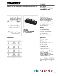 Datasheet CM420855 manufacturer Powerex
