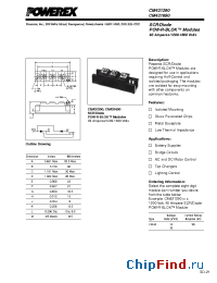 Datasheet CM421290 manufacturer Powerex