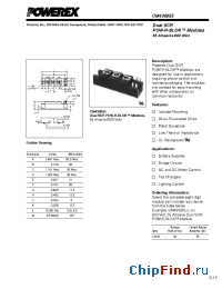 Datasheet CM430855 manufacturer Powerex
