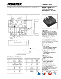 Datasheet CM800HA-28H manufacturer Powerex