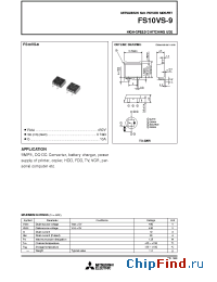 Datasheet FS70SMJ-06 manufacturer Powerex