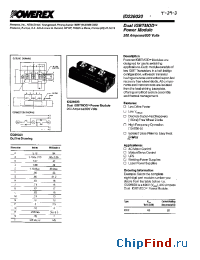 Datasheet ID226020 manufacturer Powerex