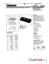 Datasheet JT220510 manufacturer Powerex
