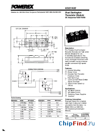 Datasheet KD221K05 manufacturer Powerex