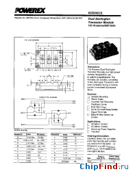 Datasheet KD324515 manufacturer Powerex