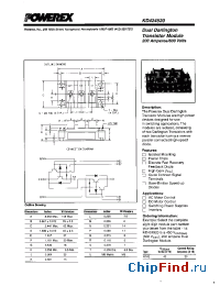 Datasheet KD424520 manufacturer Powerex