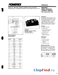 Datasheet KS624540 manufacturer Powerex