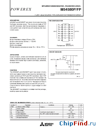 Datasheet M54580FP manufacturer Powerex