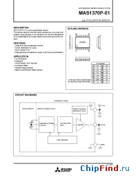 Datasheet MAS1370P-01 manufacturer Powerex