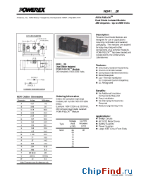 Datasheet ND411226 manufacturer Powerex