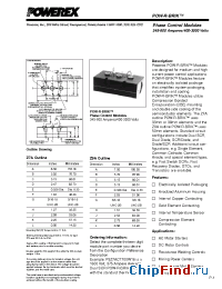 Datasheet P3Z7ACT800W manufacturer Powerex