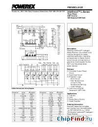Datasheet PM100CLA120 manufacturer Powerex