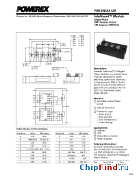 Datasheet PM150DSA120 manufacturer Powerex
