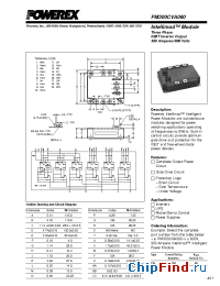 Datasheet PM300CVA060 manufacturer Powerex