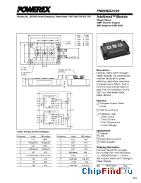 Datasheet PM300DSA120 manufacturer Powerex