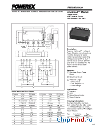 Datasheet PM300DVA120 manufacturer Powerex