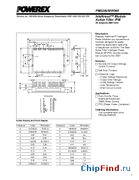 Datasheet PM52AUBW060 manufacturer Powerex