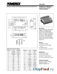 Datasheet PS11033 manufacturer Powerex
