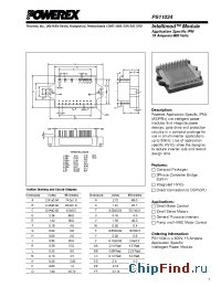 Datasheet PS11034 manufacturer Powerex
