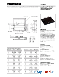 Datasheet PS11037 manufacturer Powerex