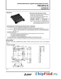 Datasheet PS12012-A manufacturer Powerex