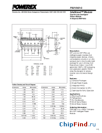 Datasheet PS21342 manufacturer Powerex