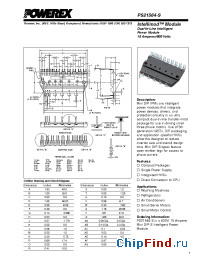 Datasheet PS21564-S manufacturer Powerex